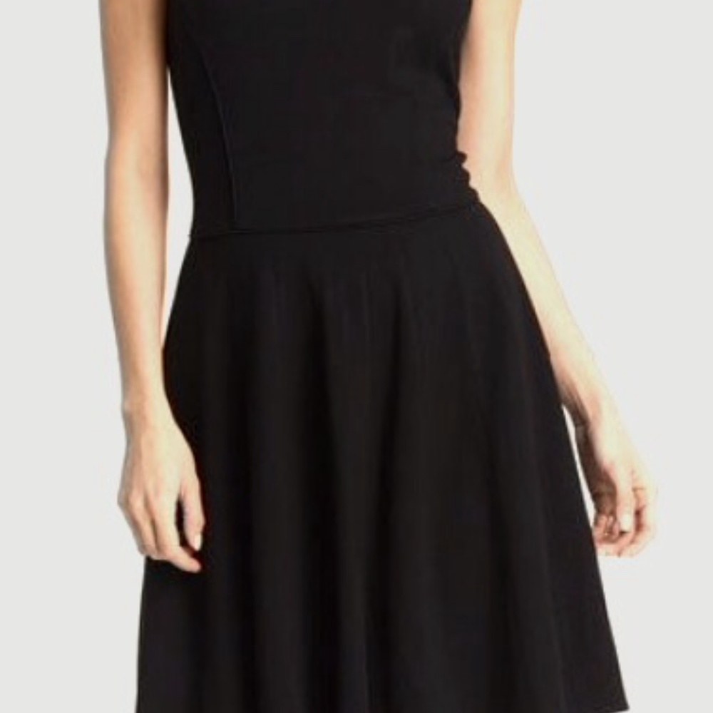 A black dress